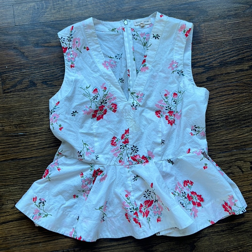 Beautiful Rebecca Taylor Floral Top